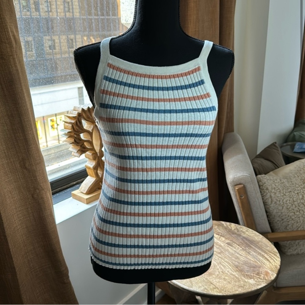 Madewell striped tank S